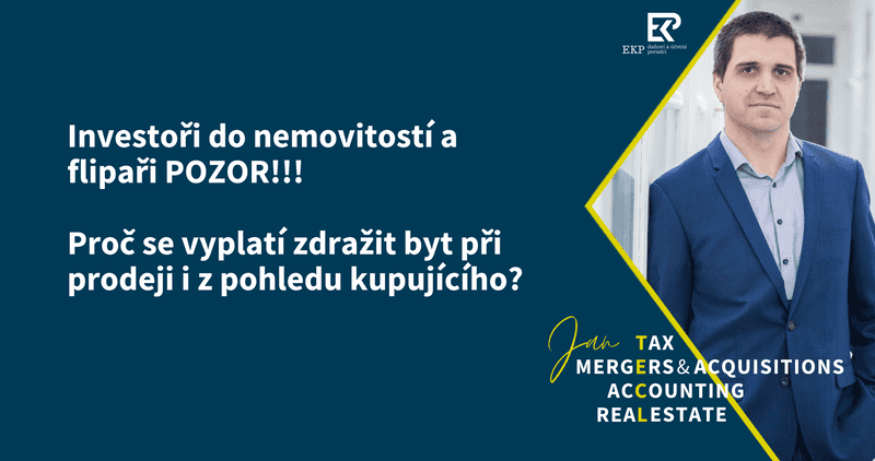 Investoři do nemovitostí a flipaři POZOR!!! Proč se vyplatí zdražit byt při prodeji i z pohledu kupujícího? 